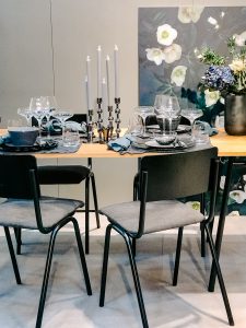 TrendSet Sommer 2019 Interior Trends Herbst und Winter 2019, Table Setting mit Geschirrserie Tisvilde von Broste Copenhagen